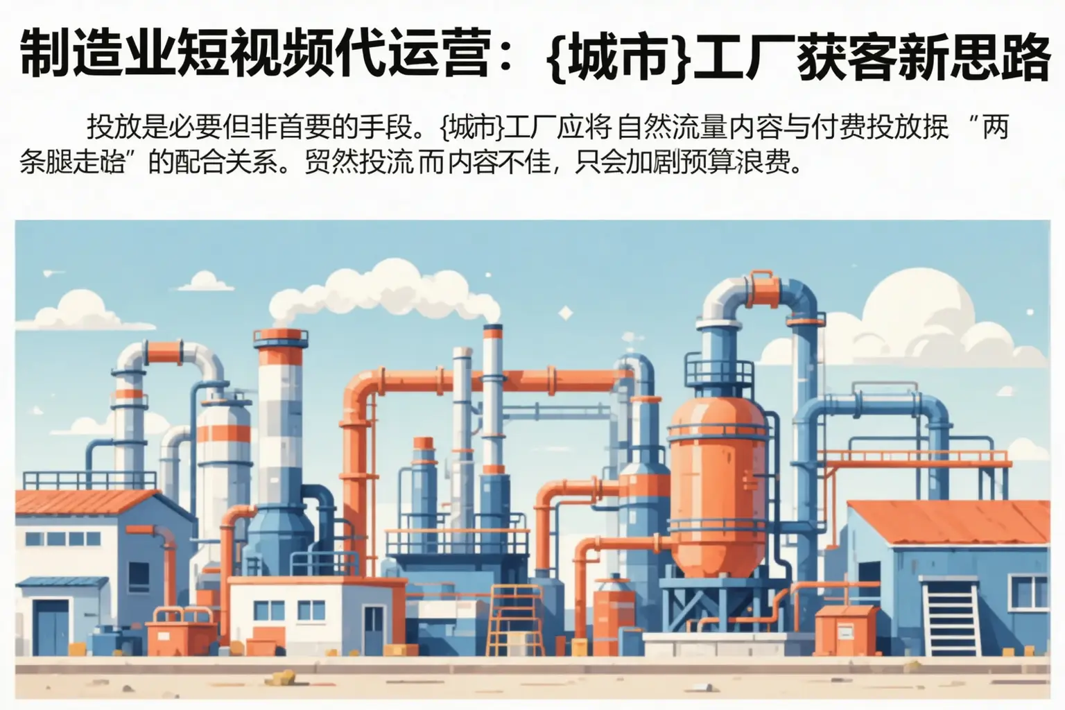 制造业短视频代运营：柳州工厂获客新思路