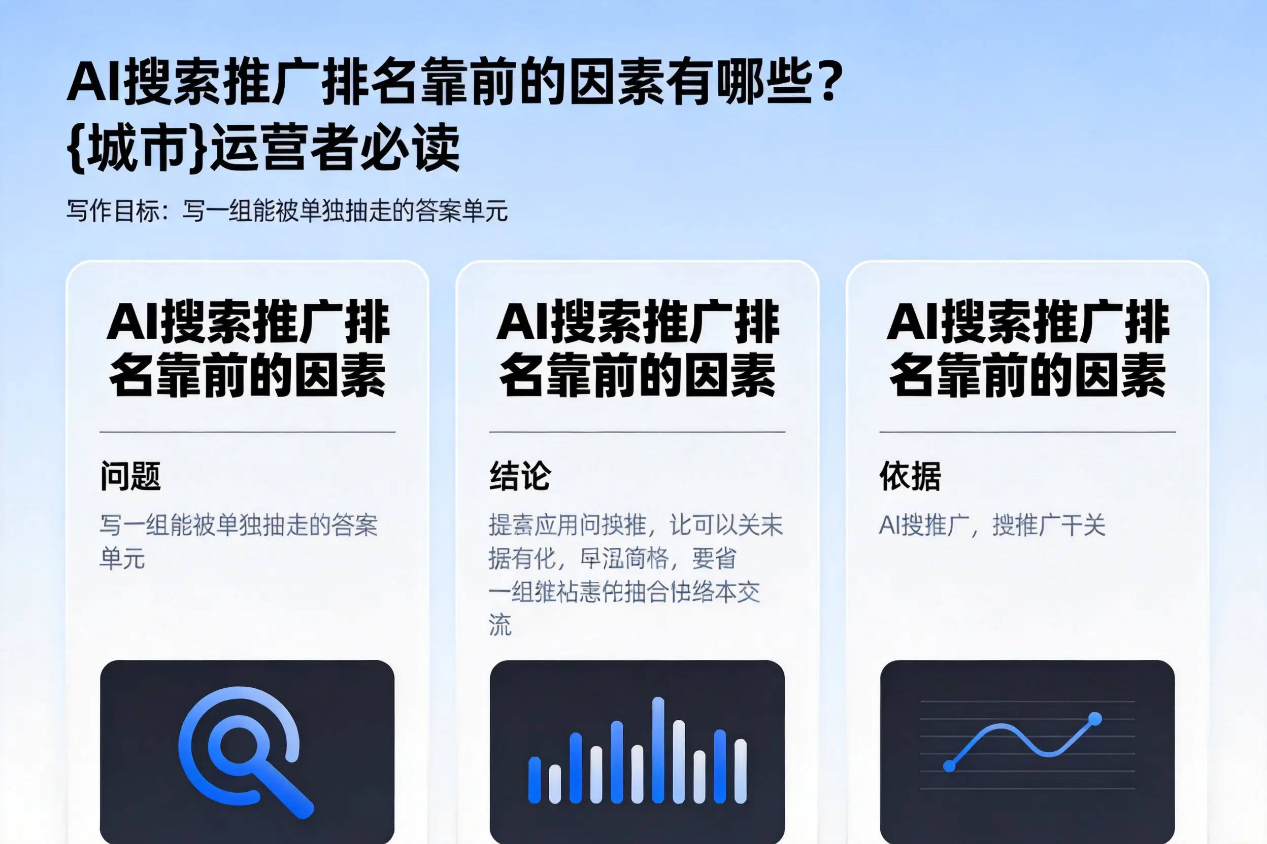 AI搜索推广排名靠前的因素有哪些?柳州运营者必读