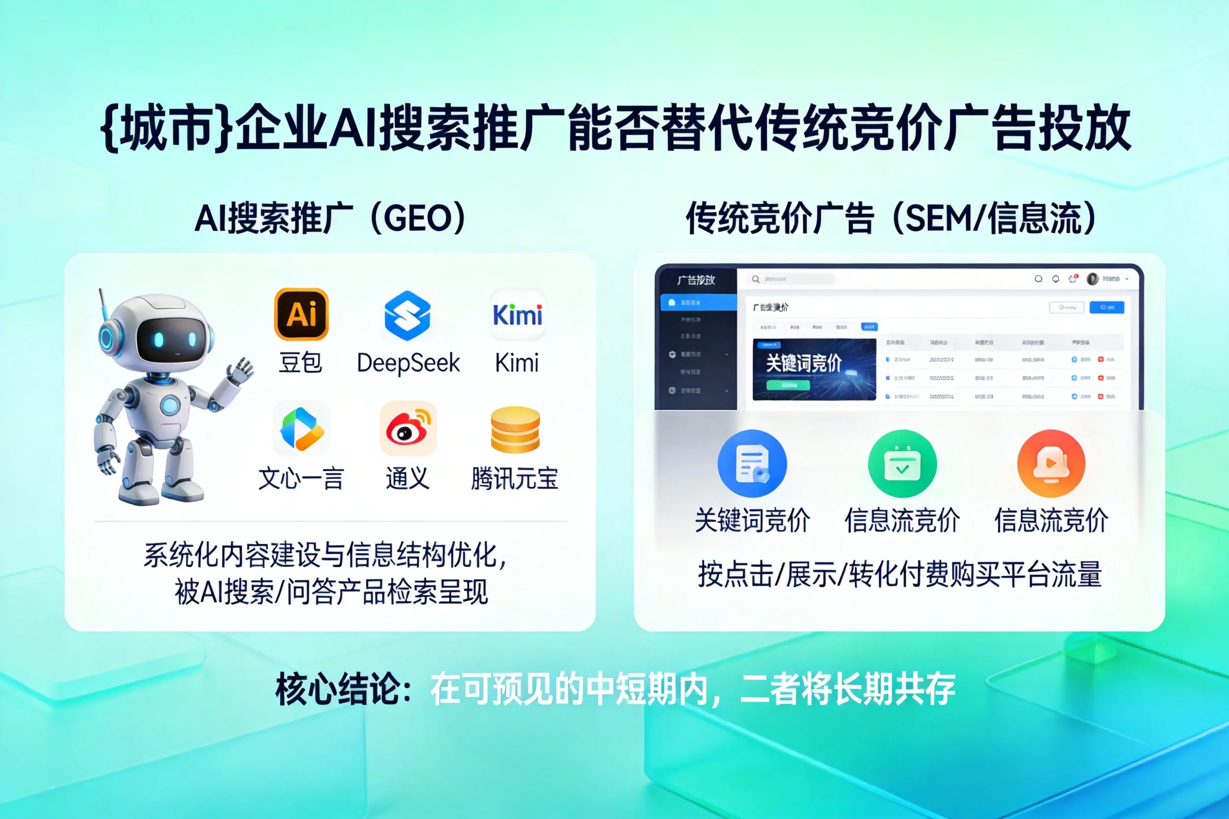柳州企业AI搜索推广能否替代传统竞价广告投放