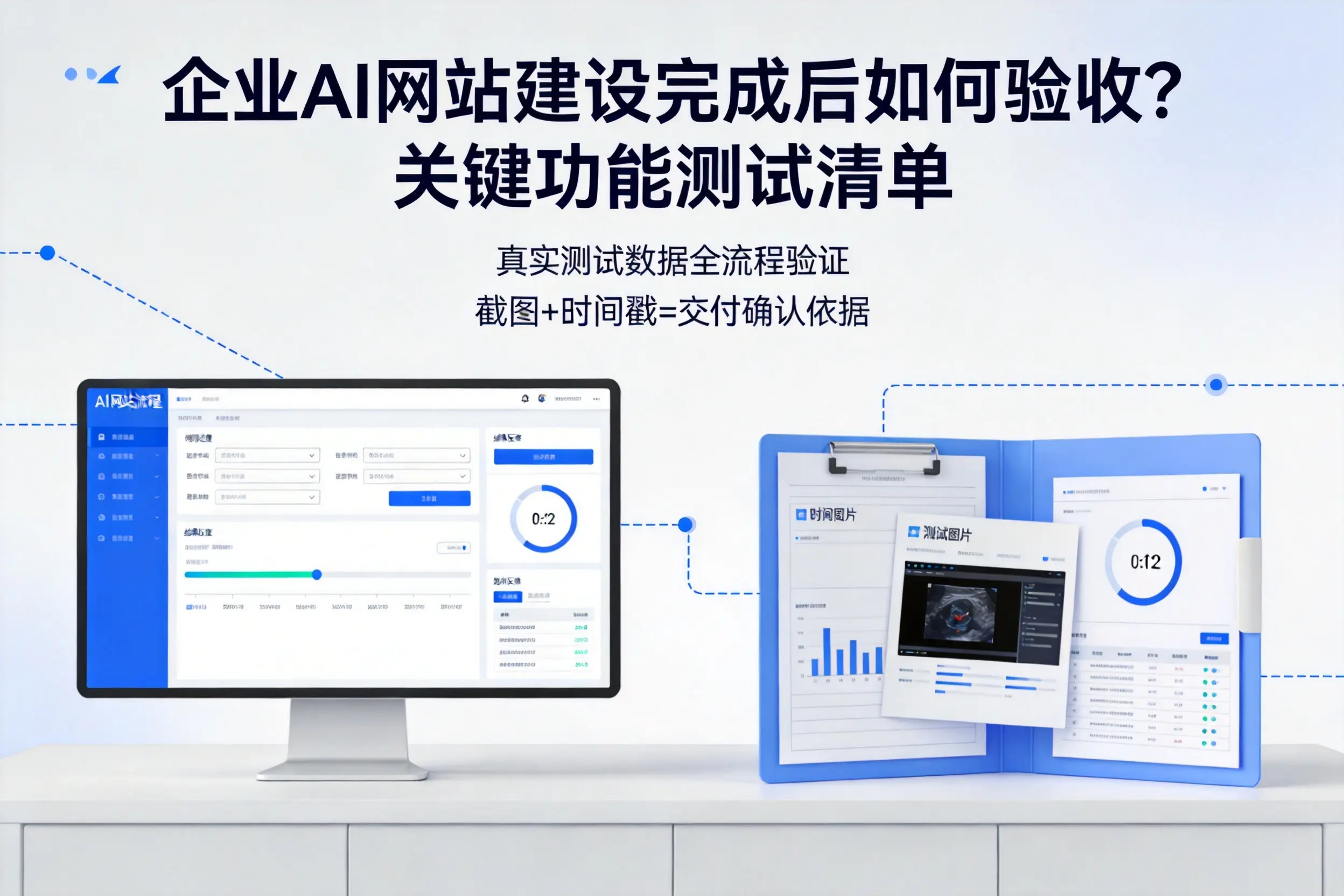 柳州企业AI网站建设完成后如何验收？关键功能测试清单