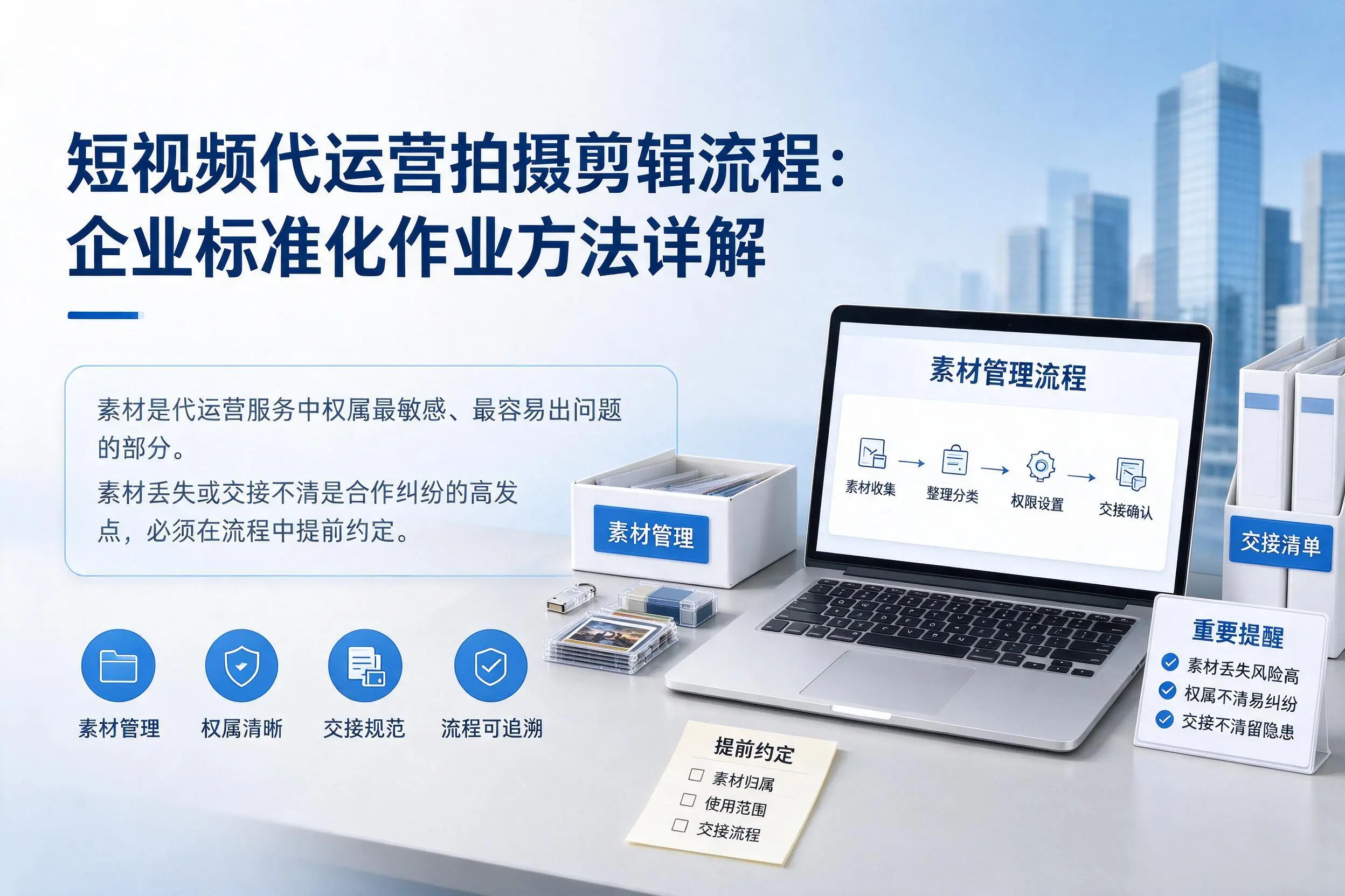 短视频代运营拍摄剪辑流程：柳州企业标准化作业方法详解