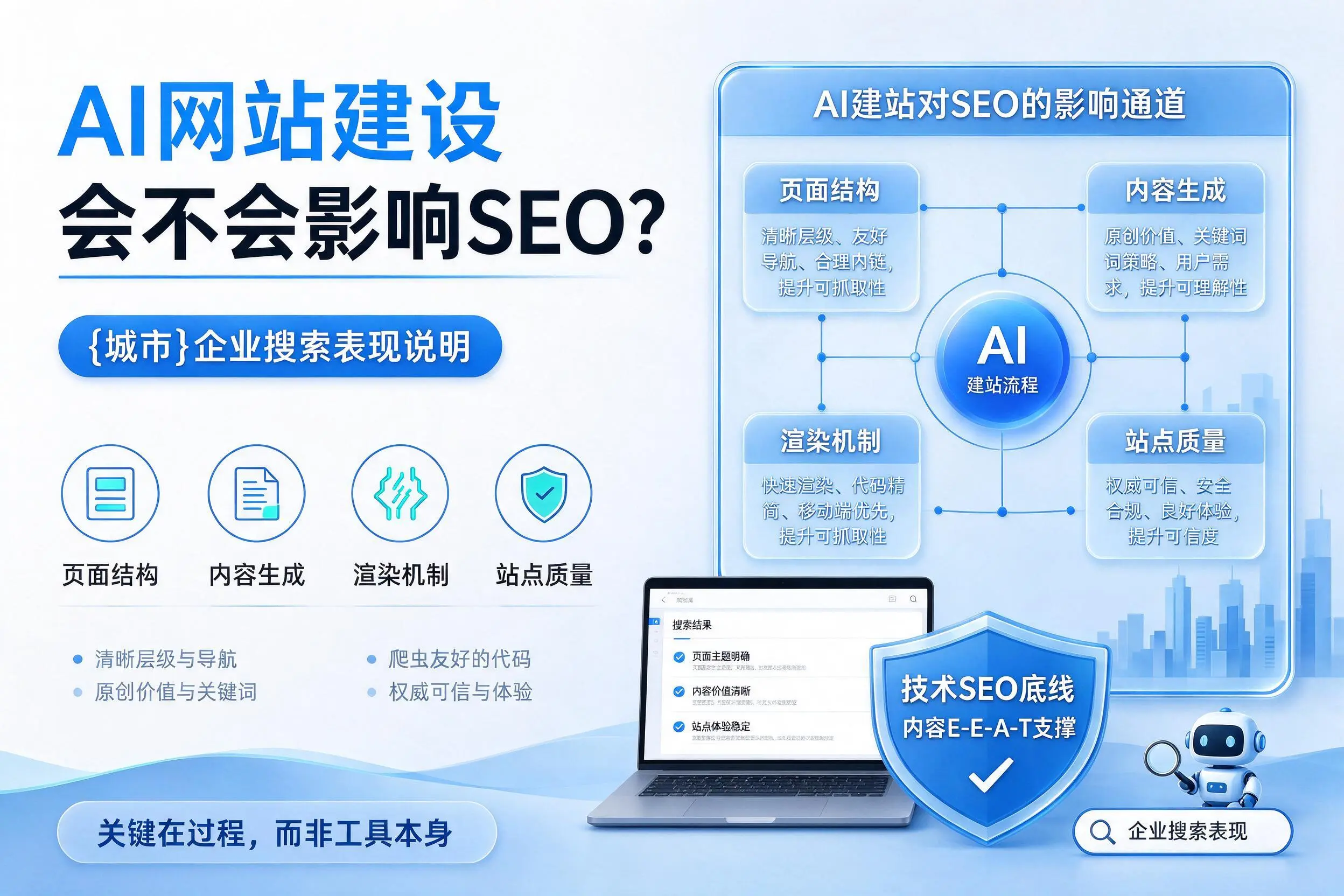 AI网站建设会不会影响SEO？柳州企业搜索表现说明